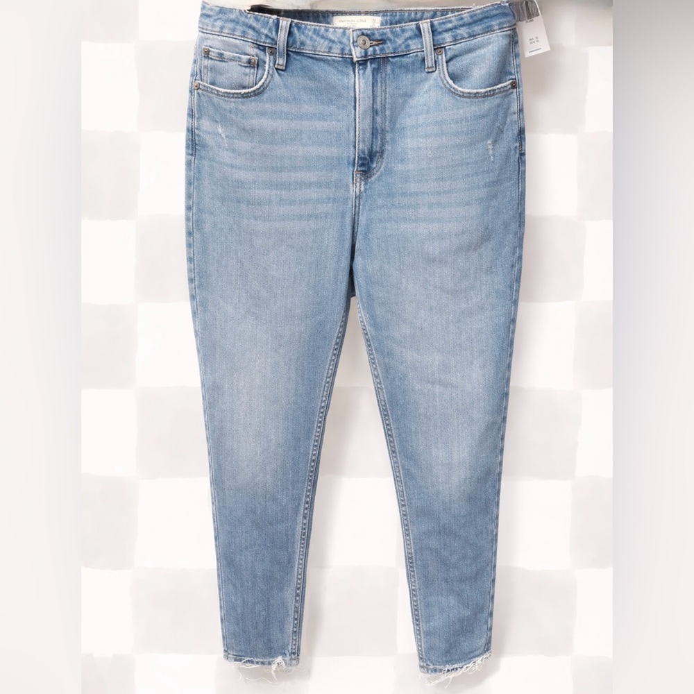 Abercrombie & Fitch Light Blue Skinny Jeans